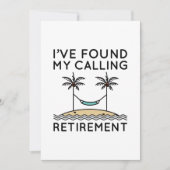 定年を迎えた サンキューカード (正面)