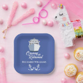 定年クルージングから定年クルーズ船へ ペーパープレート (パーティー)