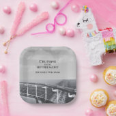 定年クルージングから定年クルーズ船へ ペーパープレート (パーティー)