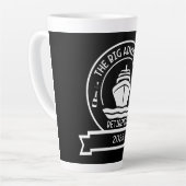 定年クルーズ カフェラテマグ (左アングル)