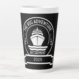 定年クルーズ カフェラテマグ