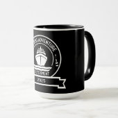 定年クルーズ マグカップ (正面右)