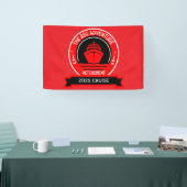 定年クルーズ 横断幕 (トレードショー)