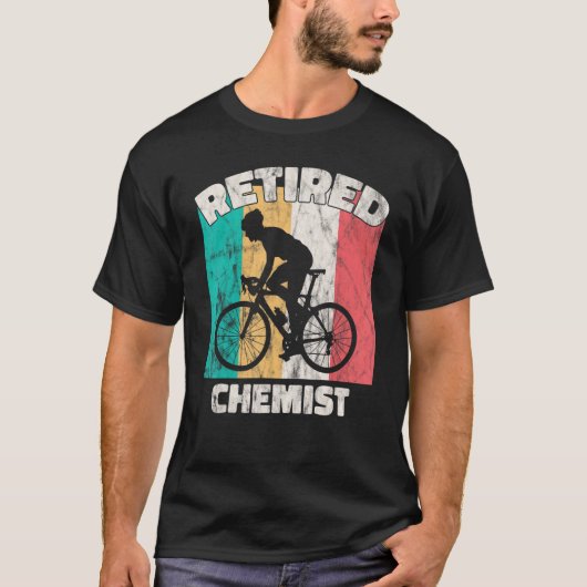 定年シェフ退職したー Tシャツ (正面)