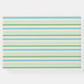 定年パーティー熱帯ビーチヤシの木 ゲストブック (裏面)