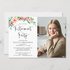 定年パーティー熱帯フローラフォトスクリプト