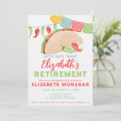 定年フィエスタ退職後のタコ 招待状 (スタンド正面)