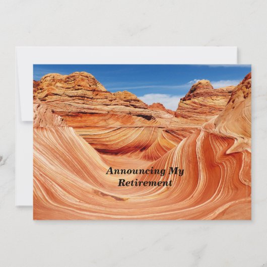 定年フォトパラダイス 案内状 (正面)