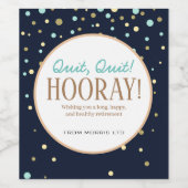 定年ボスワイン ワインラベル (シングルラベル)