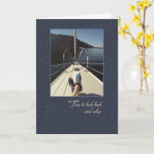 定年帆走券 カード (黄色い花)