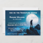 定年後のハイキング 次の冒険は月へ 招待状 (正面)