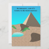 定年後はとてつもなく大きなものになるだろう 招待状 (正面)