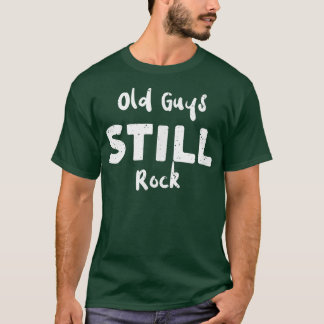 定年老人はまだRockGuitarことわざ Tシャツ