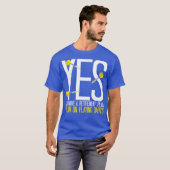 定年計画ダーツプレーヤー Tシャツ (正面フル)