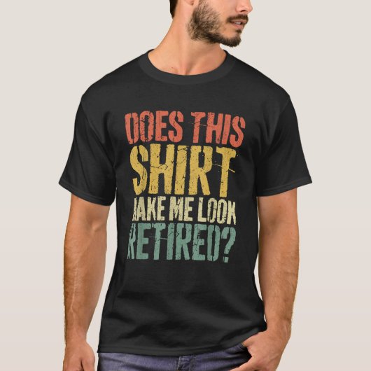 定年退職おめでとう 退職  Tシャツ (正面)