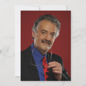 定年退職の教授・講師・教師 ラテン語の引用 招待状 (裏面)