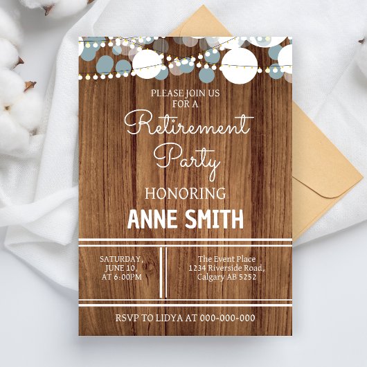 定年 退職 パーティー 夕食 会 飲み物 招待状