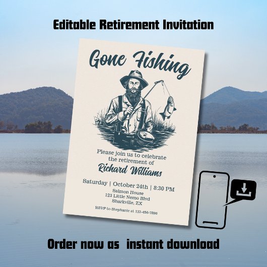 定年 釣り フィッシャーマン クラシック 招待状