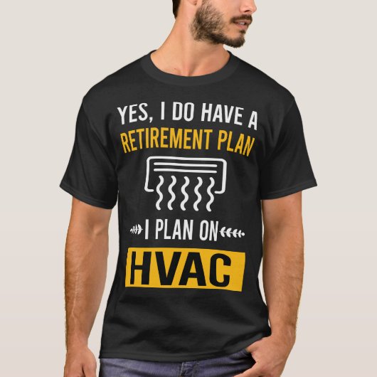 定年HVAC Tシャツ (正面)