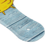 定形ガラスまな板の流木のビーチのデザイン カッティングボード (角)