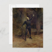 定数Coquelin as Cyrano de Bergerac ポストカード (正面/裏面)