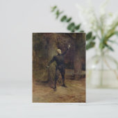 定数Coquelin as Cyrano de Bergerac ポストカード (スタンド正面)