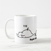 定朝ルーチンエクササイズ コーヒーマグカップ (左)