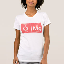 定期おもしろい表「OMG」 Tシャツ