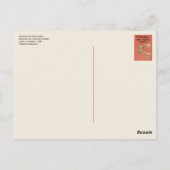 定期検査が必要ヴィンテージ ポストカード (裏面)