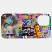 定期的なオンライン電話ケース iPhoneケース (裏面横)