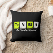 定期的なテーブルおもしろいテニスプレーヤーギフト男性へホーム クッション (ブランケット)