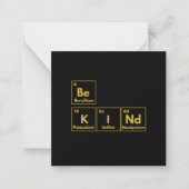 定期的なテーブルは種類カードである ノートカード (正面)