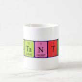 定期的なテーブル名magの比較 コーヒーマグカップ (中央)