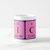 定期的なテーブル名magの開始 コーヒーマグカップ (中央)