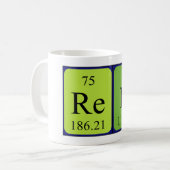 定期的なテーブル名magを制限する コーヒーマグカップ (正面左)