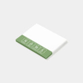 定期的なテーブル要素のスペルチェックの注意 ポストイット (アングル)