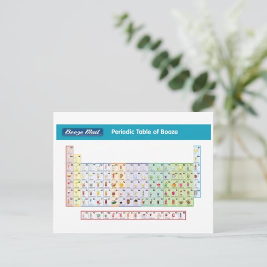 定期的なブーゼのはがき ポストカード (スタンド正面)