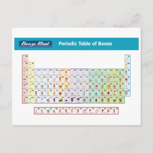 定期的なブーゼのはがき ポストカード (正面)