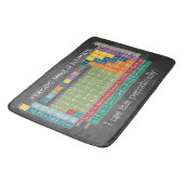 定期的な元素表Chalkboard バスマット (アングル)