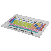 定期的な要素表 カッティングボード (角)