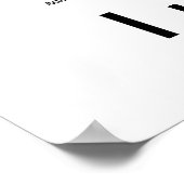 定期的な要素表 ポスター (角)