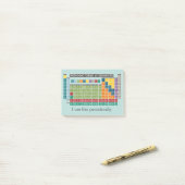 定期的な要素表 ポストイット (デスク上)