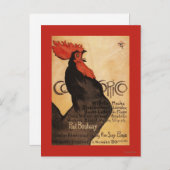 定期的なCocoricoの鶏のプロモーションのポスター ポストカード (正面/裏面)