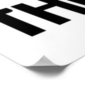 定期的にお願考えいをする（周期表） ポスター (角)