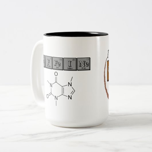 「定期的にコーヒーを飲む」 15オズコーヒーマグ ツートーンマグカップ (正面左)