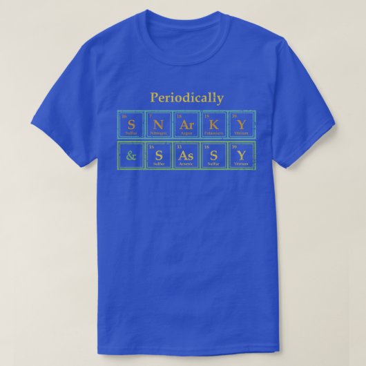 定期的にスナキーとサッシー Tシャツ (デザイン正面)