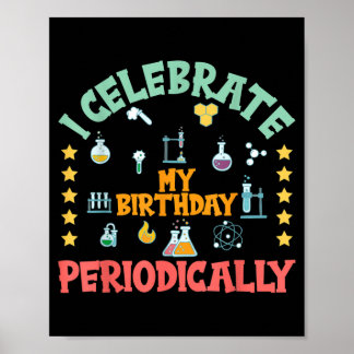 定期的に誕生日を祝う数学オタク 誕生日 ポスター