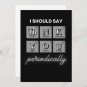 「定期的にTheNK YOUと言うべきだ」カード サンキューカード (正面/裏面)