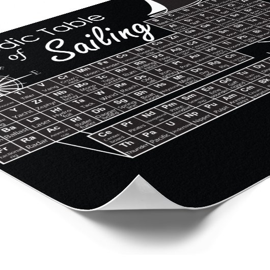 定期航行表 ポスター (角)