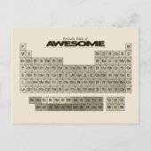 定期表素晴らし ポストカード (正面)